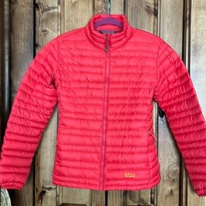 STIO womens down sweater